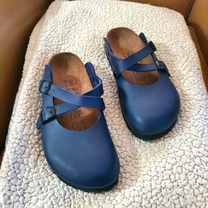BIRKIES, SIZE 37, NAVY Blue, Worn twice